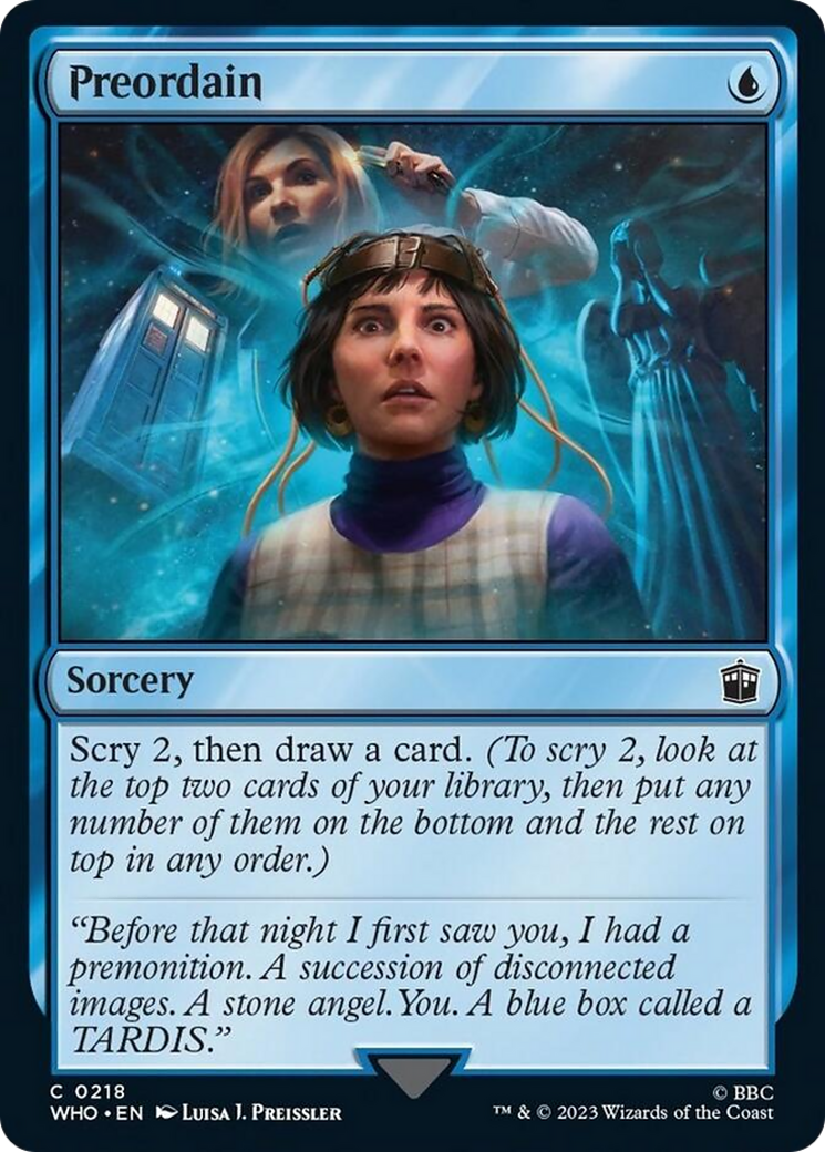Preordain [Doctor Who] | Fandemonia Ltd