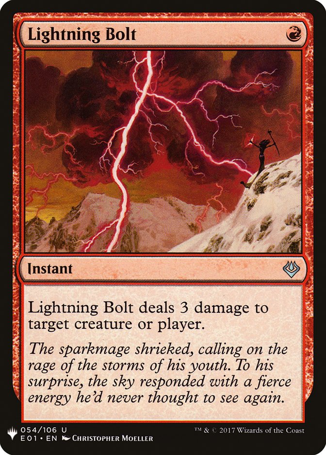 Lightning Bolt [Mystery Booster] | Fandemonia Ltd