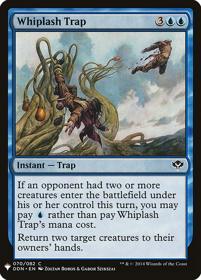Whiplash Trap [Mystery Booster] | Fandemonia Ltd