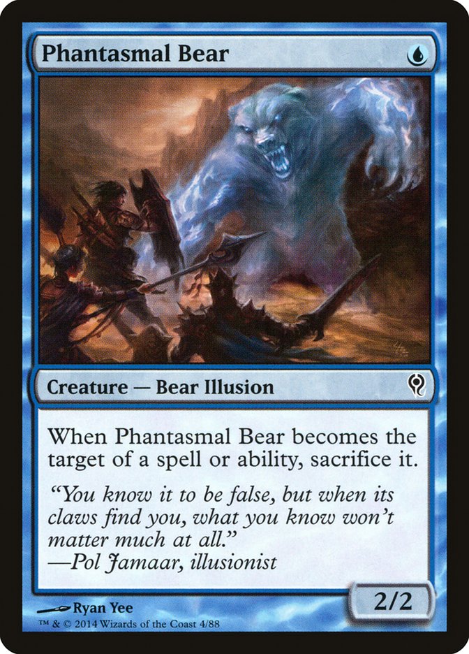 Phantasmal Bear [Duel Decks: Jace vs. Vraska] | Fandemonia Ltd