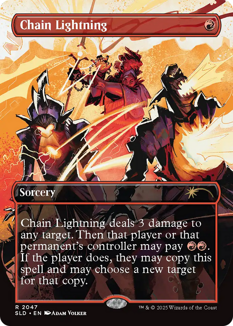 Chain Lightning (2047) [Secret Lair Drop Series] | Fandemonia Ltd