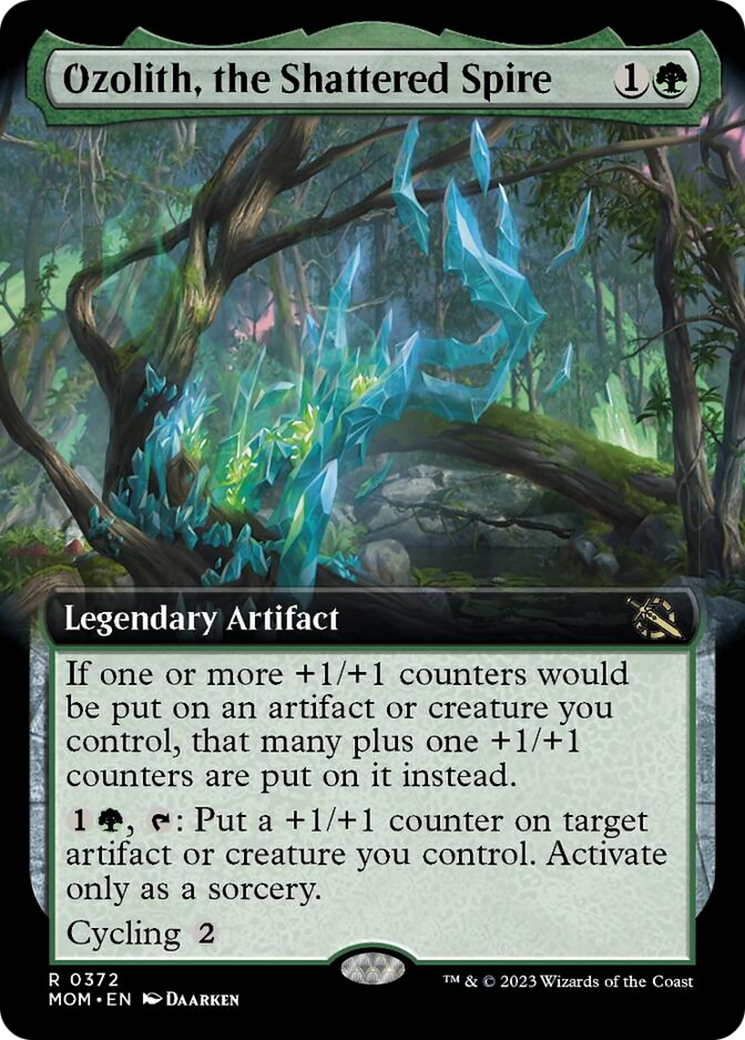 Ozolith, the Shattered Spire (Extended Art) [March of the Machine] | Fandemonia Ltd
