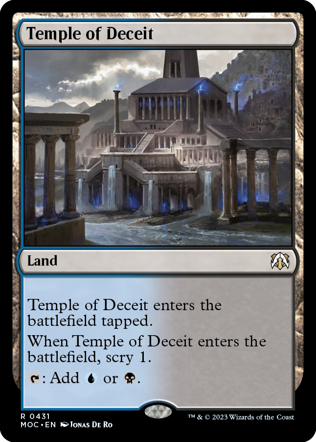 Temple of Deceit [March of the Machine Commander] | Fandemonia Ltd