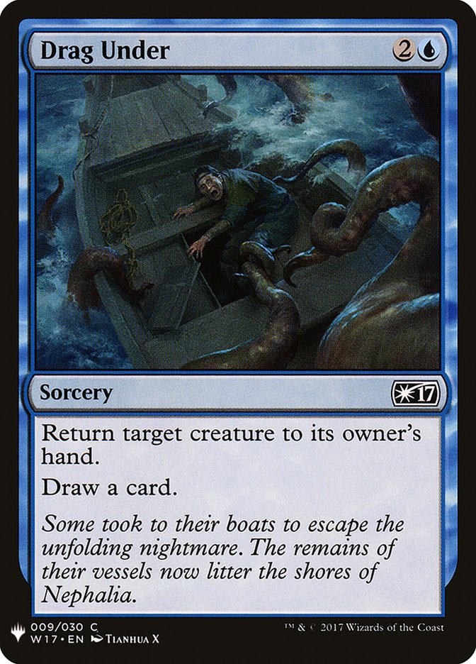 Drag Under [Mystery Booster] | Fandemonia Ltd