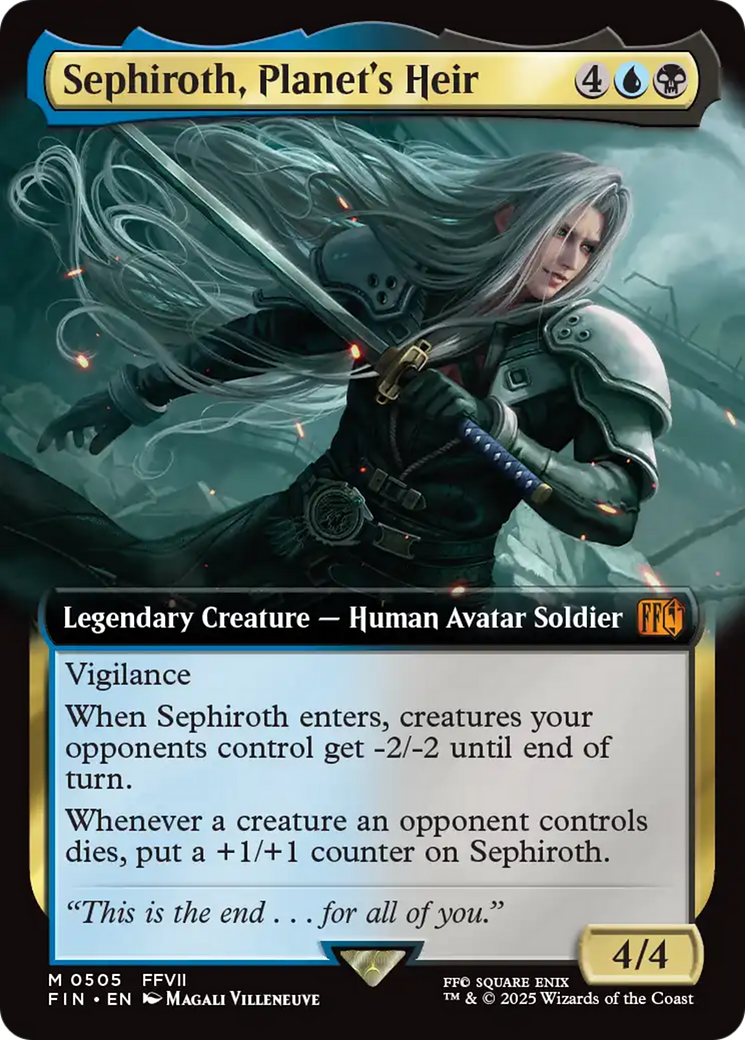Sephiroth, Planet's Heir (Extended Art) [FINAL FANTASY] | Fandemonia Ltd