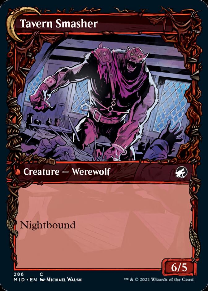 Tavern Ruffian // Tavern Smasher (Showcase Equinox) [Innistrad: Midnight Hunt] | Fandemonia Ltd