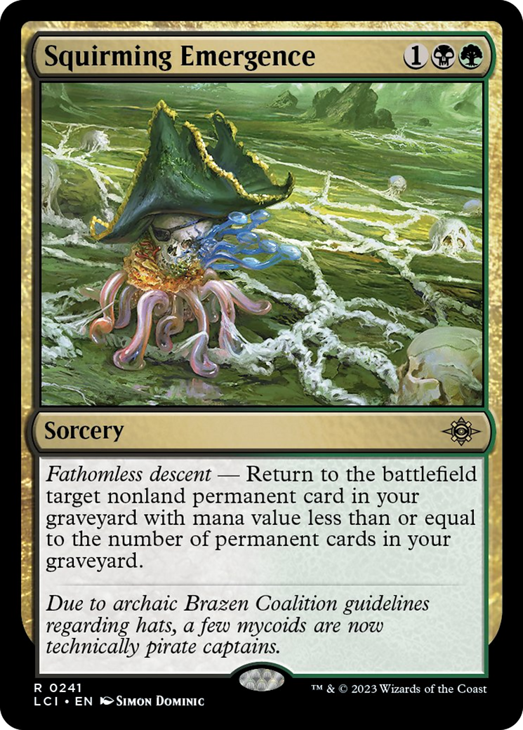 Squirming Emergence [The Lost Caverns of Ixalan] | Fandemonia Ltd