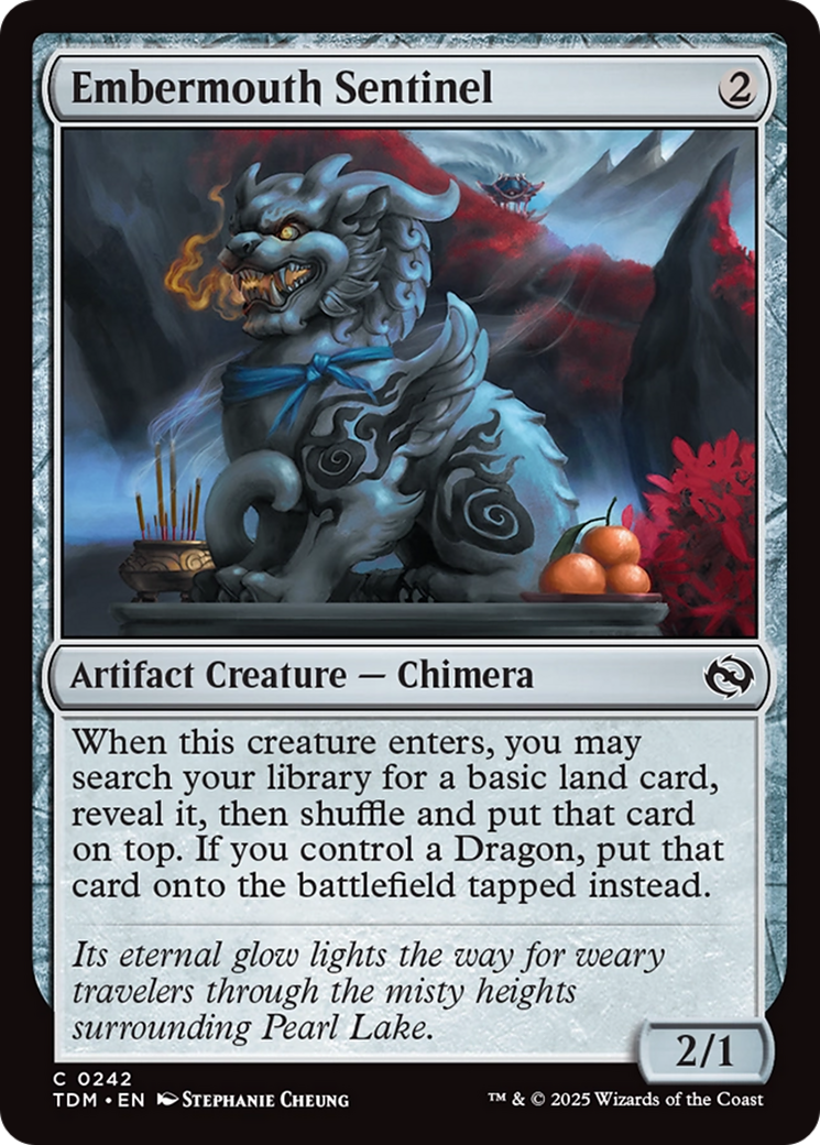 Embermouth Sentinel [Tarkir: Dragonstorm] | Fandemonia Ltd