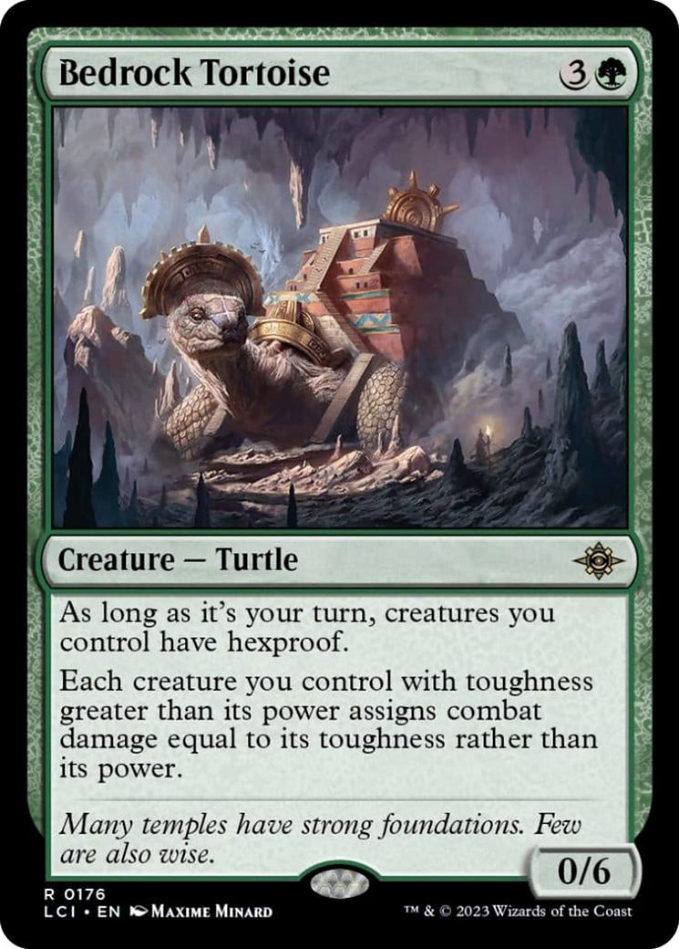 Bedrock Tortoise [The Lost Caverns of Ixalan] | Fandemonia Ltd