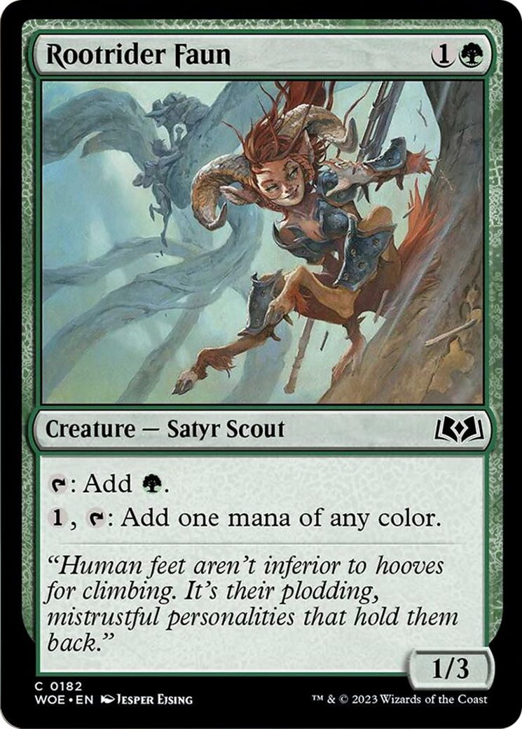Rootrider Faun [Wilds of Eldraine] | Fandemonia Ltd