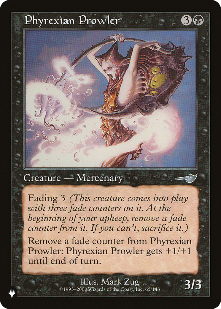 Phyrexian Prowler [The List] | Fandemonia Ltd