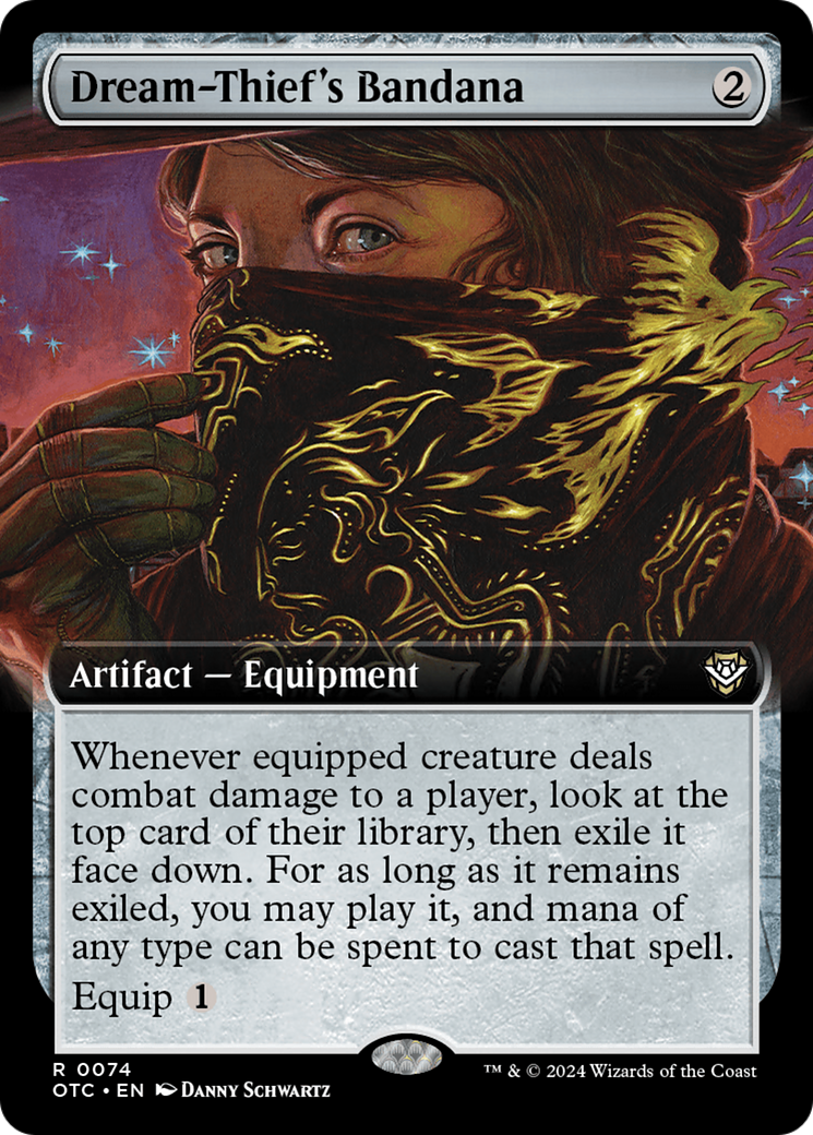 Dream-Thief's Bandana (Extended Art) [Outlaws of Thunder Junction Commander] | Fandemonia Ltd