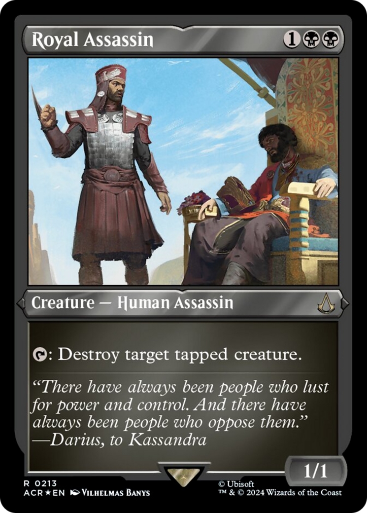 Royal Assassin (Foil Etched) [Assassin's Creed] | Fandemonia Ltd