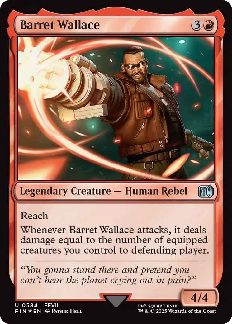 Barret Wallace (Surge Foil) [FINAL FANTASY] | Fandemonia Ltd