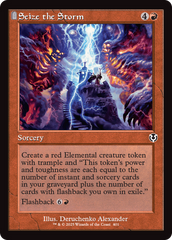 Seize the Storm (Retro Frame) [Innistrad Remastered] | Fandemonia Ltd