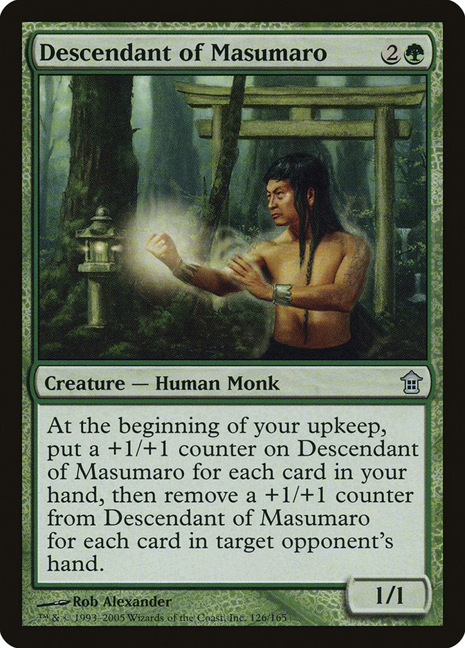 Descendant of Masumaro [Saviors of Kamigawa] | Fandemonia Ltd