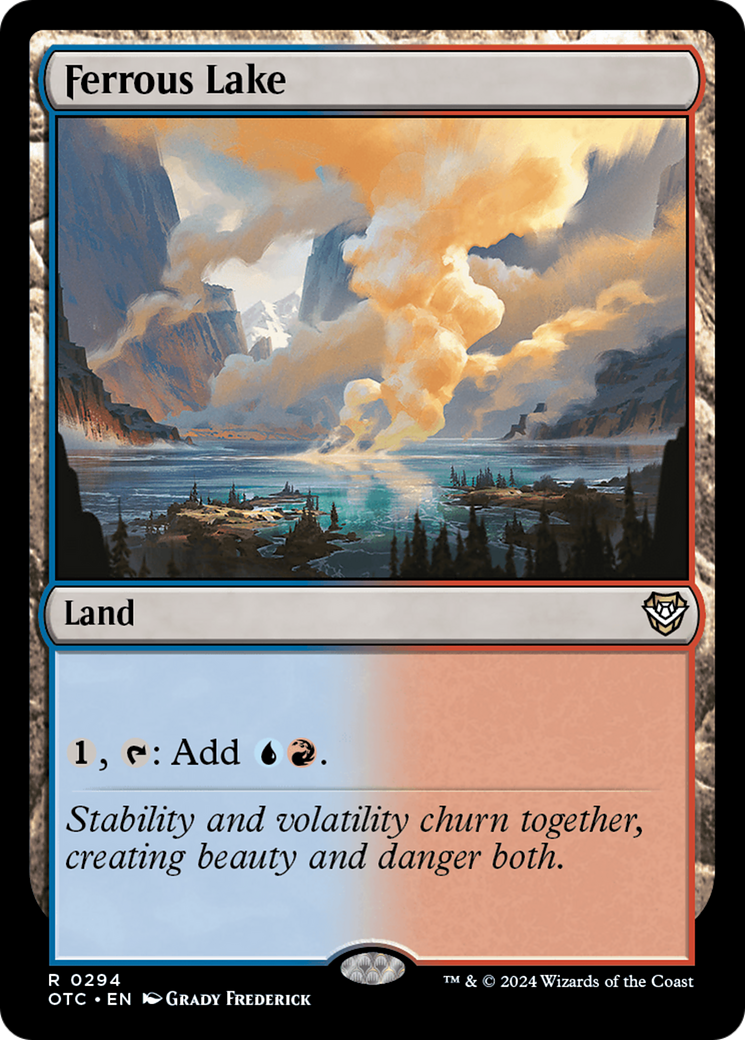 Ferrous Lake [Outlaws of Thunder Junction Commander] | Fandemonia Ltd