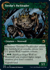 Tovolar's Huntmaster // Tovolar's Packleader (Showcase Equinox) [Innistrad: Midnight Hunt] | Fandemonia Ltd