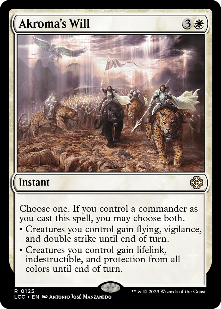 Akroma's Will [The Lost Caverns of Ixalan Commander] | Fandemonia Ltd