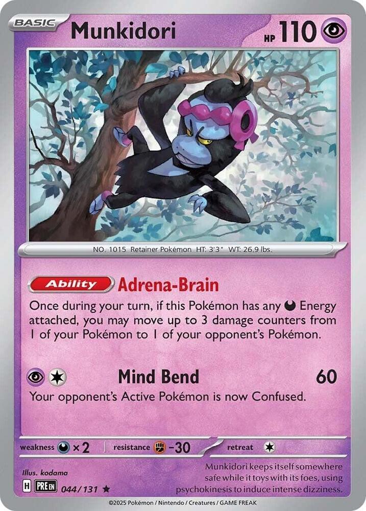 Munkidori (044/131) [Scarlet & Violet: Prismatic Evolutions] | Fandemonia Ltd
