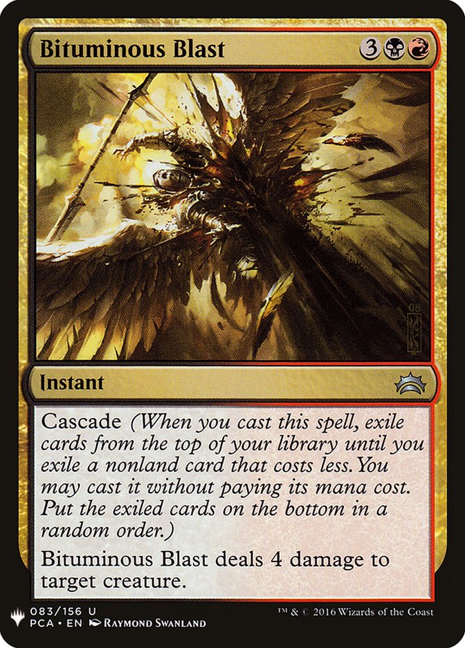 Bituminous Blast [Mystery Booster] | Fandemonia Ltd