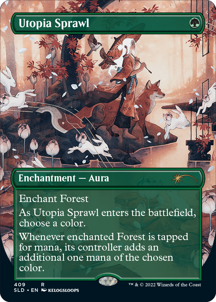 Utopia Sprawl (Borderless) [Secret Lair Drop Series] | Fandemonia Ltd