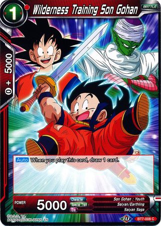 Wilderness Training Son Gohan (BT7-008) [Assault of the Saiyans] | Fandemonia Ltd