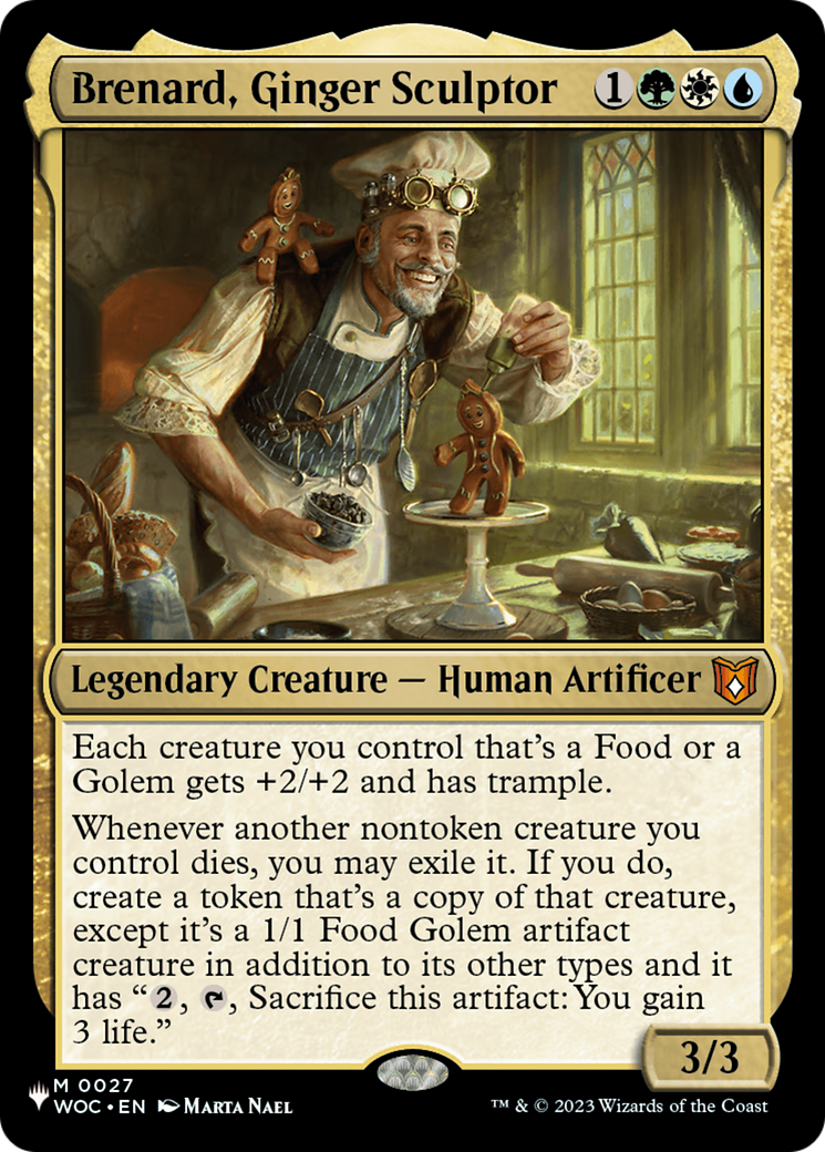 Brenard, Ginger Sculptor (WOC) [The List] | Fandemonia Ltd