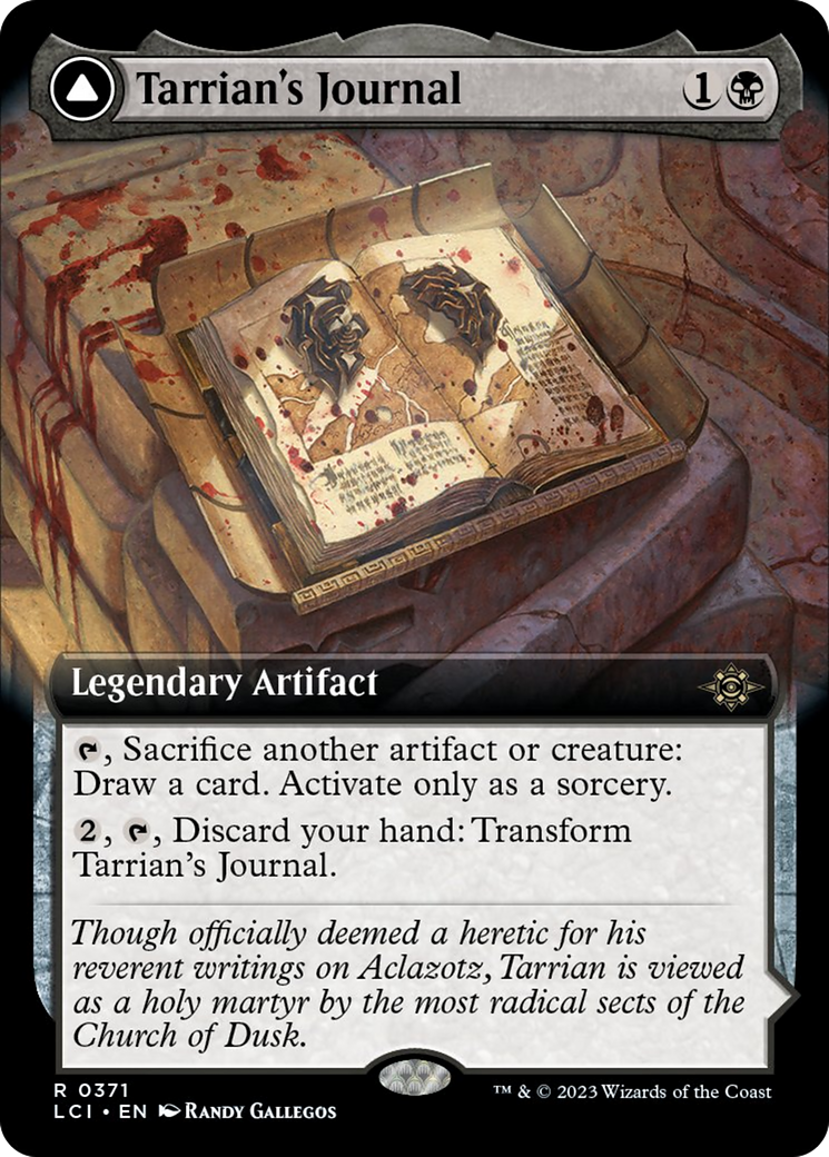 Tarrian's Journal // The Tomb of Aclazotz (Extended Art) [The Lost Caverns of Ixalan] | Fandemonia Ltd