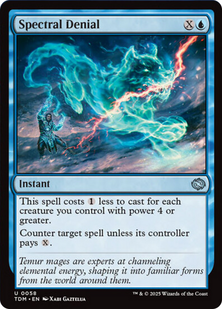 Spectral Denial [Tarkir: Dragonstorm] | Fandemonia Ltd
