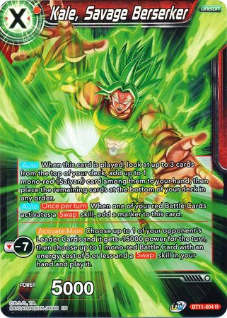 Kale, Savage Berserker (BT11-004) [Vermilion Bloodline 2nd Edition] | Fandemonia Ltd