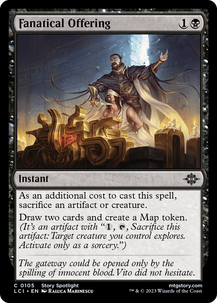 Fanatical Offering [The Lost Caverns of Ixalan] | Fandemonia Ltd