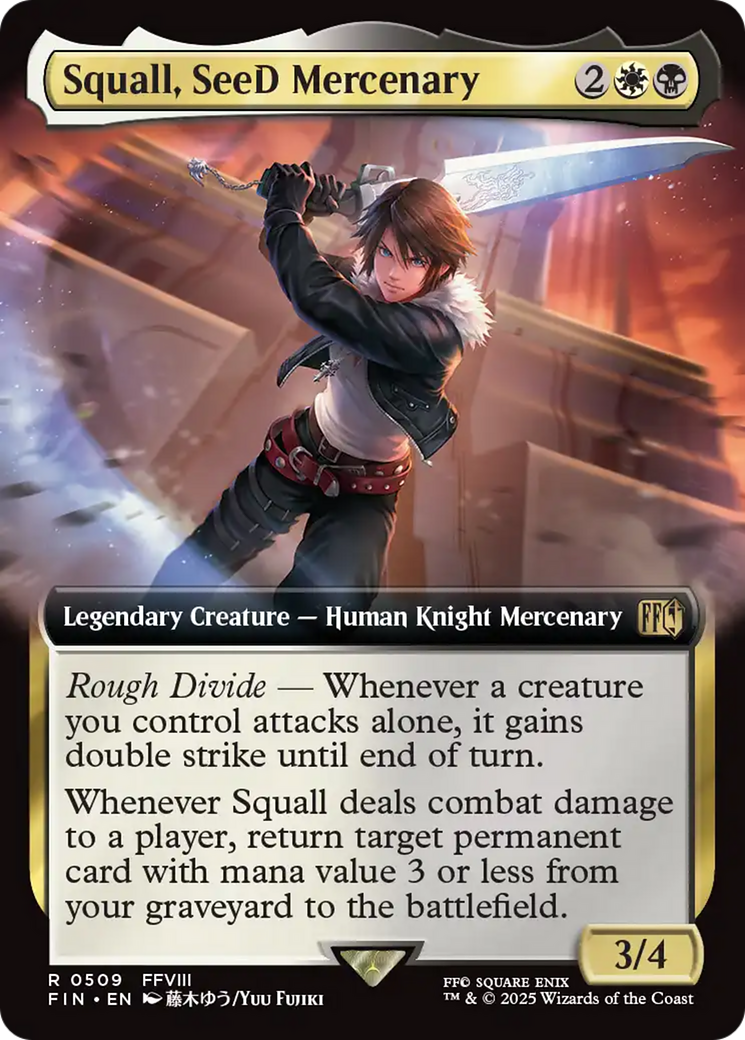 Squall, SeeD Mercenary (Extended Art) [FINAL FANTASY] | Fandemonia Ltd
