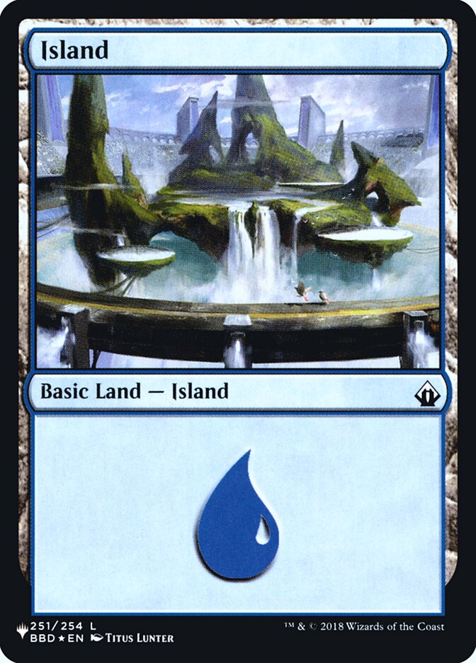 Island (Battlebound) [Secret Lair: Heads I Win, Tails You Lose] | Fandemonia Ltd