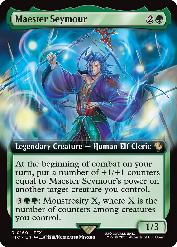 Maester Seymour (Extended Art) [FINAL FANTASY Commander] | Fandemonia Ltd