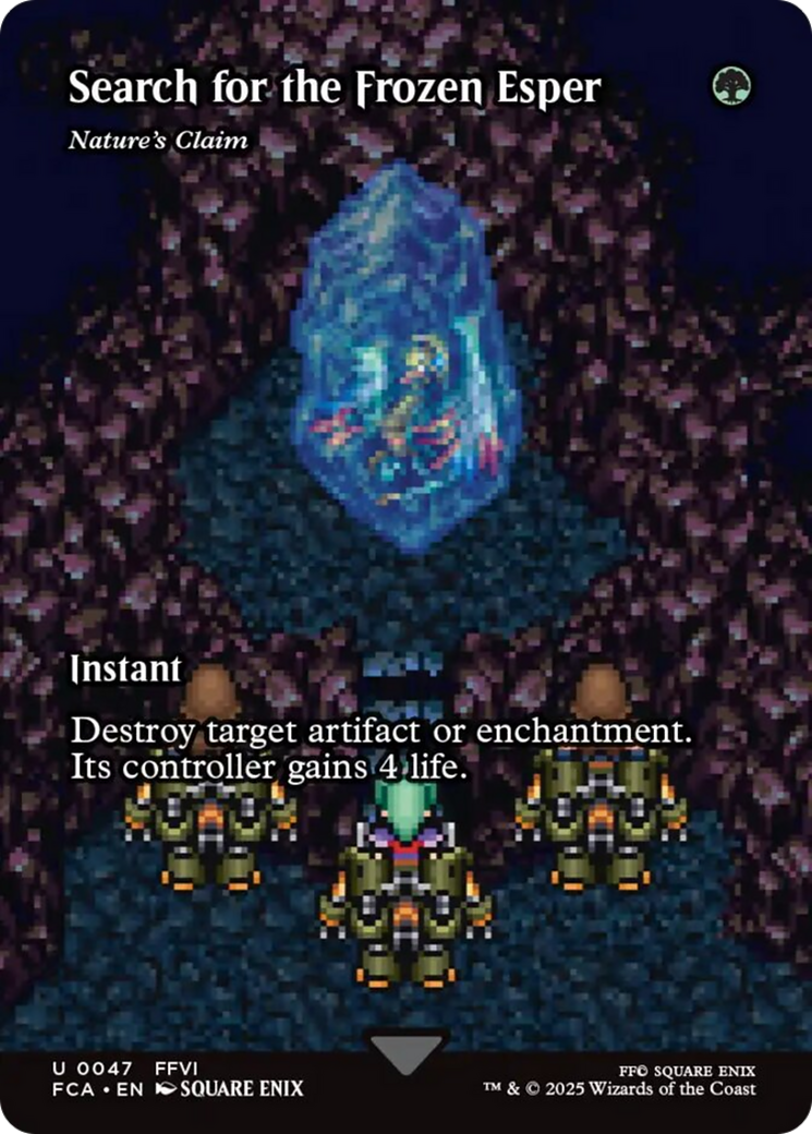 Search for the Frozen Esper - Nature's Claim (Showcase) [FINAL FANTASY : Through the Ages] | Fandemonia Ltd