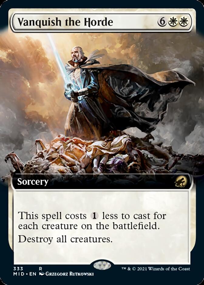 Vanquish the Horde (Extended Art) [Innistrad: Midnight Hunt] | Fandemonia Ltd