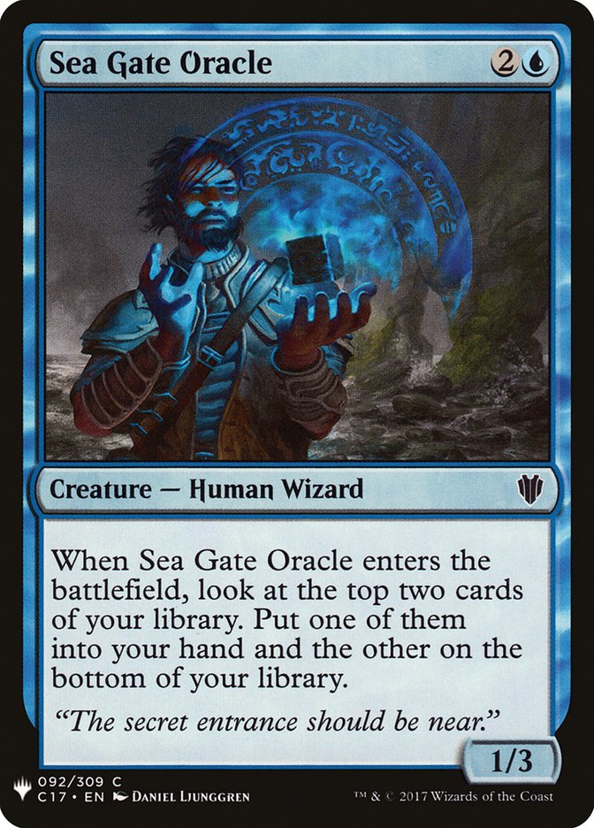 Sea Gate Oracle [Mystery Booster] | Fandemonia Ltd