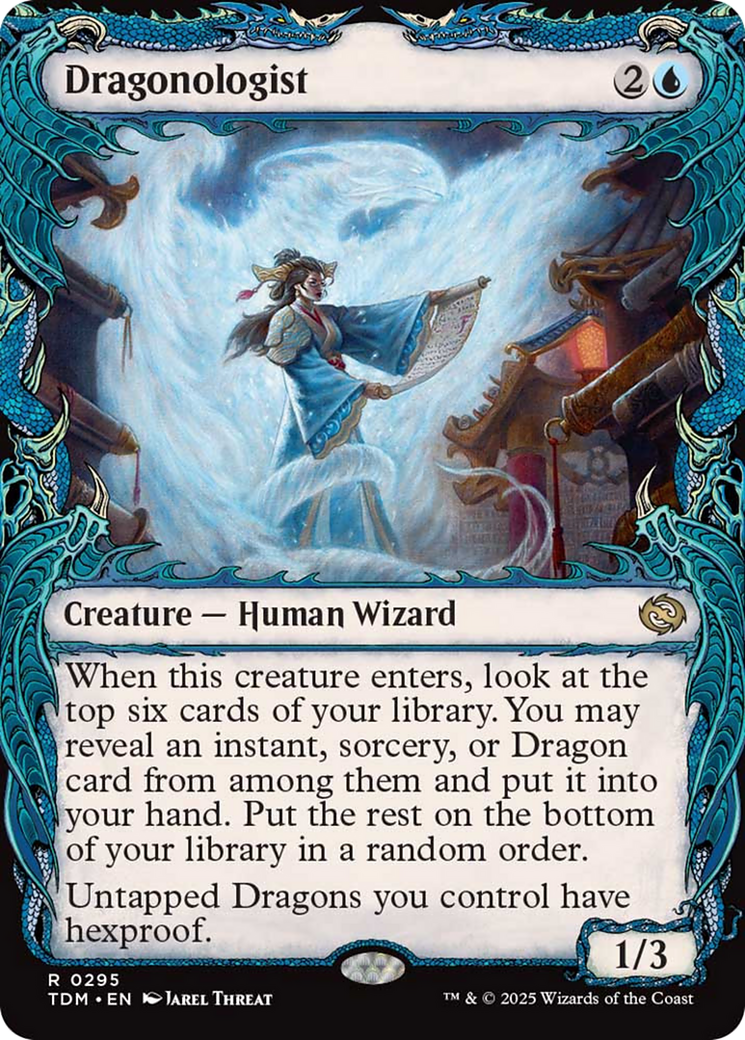 Dragonologist (Showcase) [Tarkir: Dragonstorm] | Fandemonia Ltd