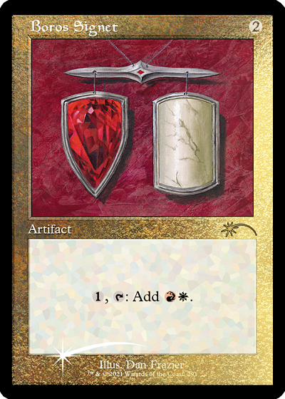 Boros Signet (Retro) (Foil Etched) [Secret Lair Drop Series] | Fandemonia Ltd