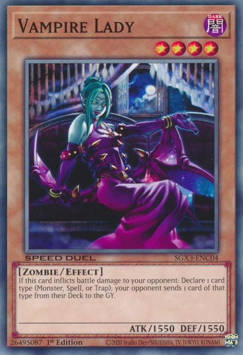 Vampire Lady [SGX3-ENC04] Common | Fandemonia Ltd