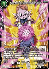 Supreme Kai of Time, Summoned from Another Dimension (Unison Warrior Series Tournament Pack Vol.3) (P-288) [Tournament Promotion Cards] | Fandemonia Ltd