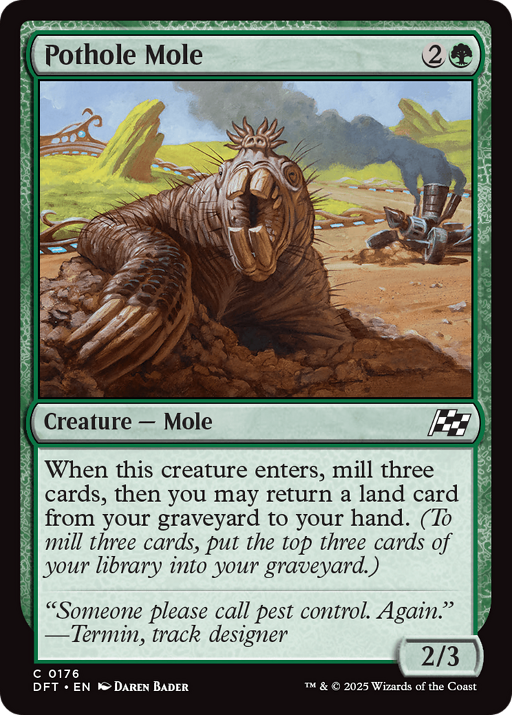 Pothole Mole [Aetherdrift] | Fandemonia Ltd