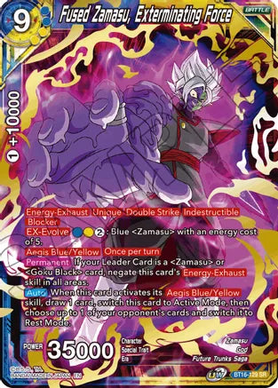Fused Zamasu, Exterminating Force (BT16-129) [Realm of the Gods] | Fandemonia Ltd