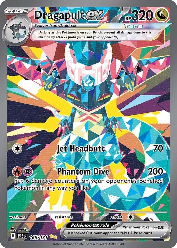 Dragapult ex (165/131) [Scarlet & Violet: Prismatic Evolutions] | Fandemonia Ltd