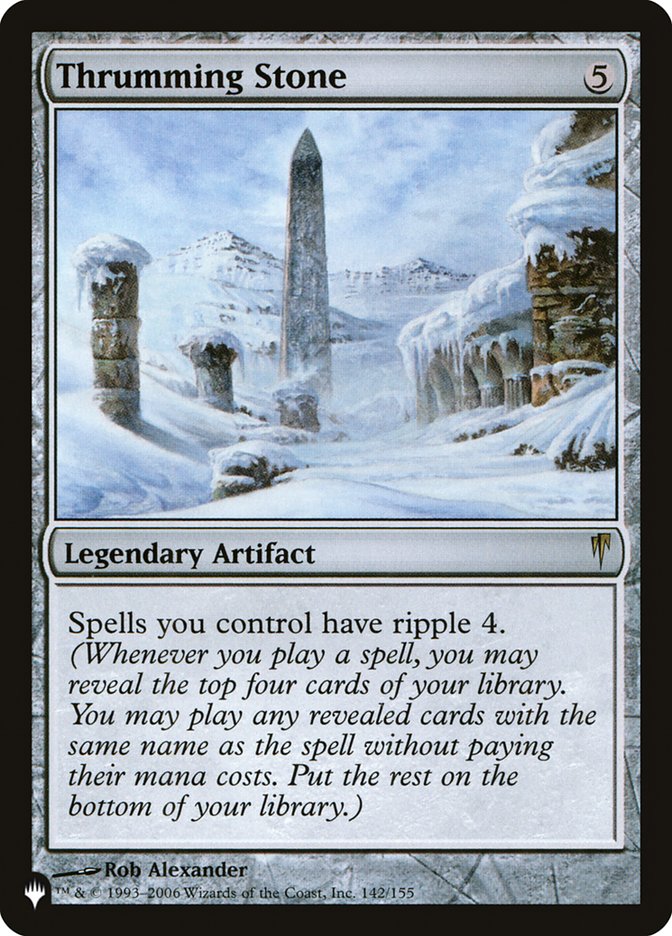 Thrumming Stone [The List] | Fandemonia Ltd