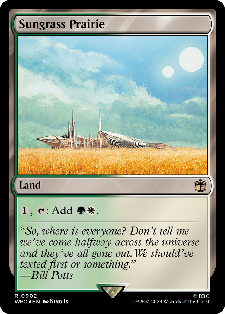 Sungrass Prairie (Surge Foil) [Doctor Who] | Fandemonia Ltd