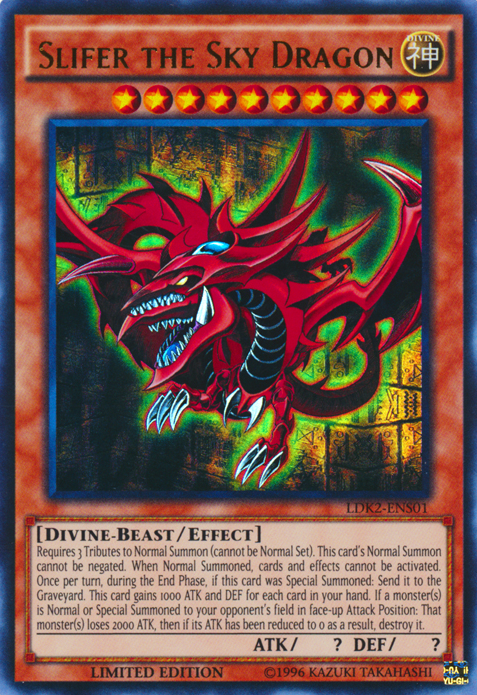 Slifer the Sky Dragon [LDK2-ENS01] Ultra Rare | Fandemonia Ltd