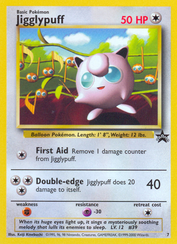 Jigglypuff (7) [Wizards of the Coast: Black Star Promos] | Fandemonia Ltd