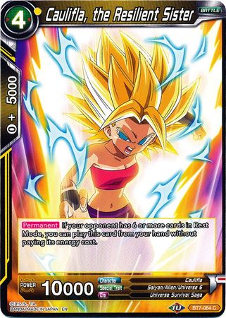 Caulifla, the Resilient Sister (BT7-084) [Assault of the Saiyans] | Fandemonia Ltd